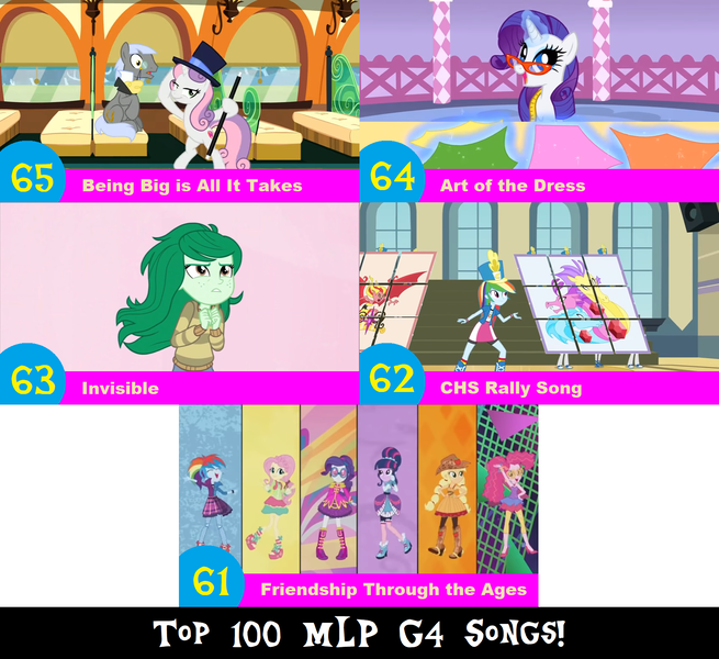 Size: 1704x1560 | Tagged: safe, artist:don2602, derpibooru import, edit, edited screencap, screencap, adagio dazzle, applejack, aria blaze, fluttershy, pinkie pie, rainbow dash, rarity, sonata dusk, sunset shimmer, sweetie belle, twilight sparkle, wallflower blush, earth pony, pony, unicorn, equestria girls, equestria girls series, forgotten friendship, friendship games, friendship through the ages, growing up is hard to do, suited for success, art of the dress, being big is all it takes, cane, chs rally song, clothes, disguise, disguised siren, dress, glasses, hat, invisible, older, older sweetie belle, sunset satan, the dazzlings, top 100 mlp g4 songs, top hat