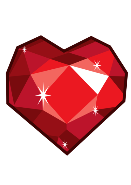 Size: 744x1052 | Tagged: artist:misteraibo, derpibooru import, fire ruby, gem, no pony, object, resource, ruby, safe, secret of my excess, simple background, svg, .svg available, transparent background, vector