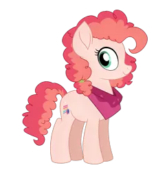 Size: 1269x1395 | Tagged: safe, artist:theapplebeauty, derpibooru import, oc, oc:berry chimi changa, earth pony, base used, female, mare, offspring, parent:cheese sandwich, parent:pinkie pie, parents:cheesepie, simple background, solo, transparent background