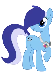 Size: 3004x4000 | Tagged: safe, artist:toutax, derpibooru import, oc, oc:brushie brusha, unofficial characters only, earth pony, pony, cutie mark, headphones, simple background, solo, transparent background, vector