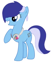 Size: 3000x3650 | Tagged: safe, artist:toutax, derpibooru import, oc, oc:brushie brusha, unofficial characters only, earth pony, pony, cutie mark, headphones, simple background, solo, transparent background, vector