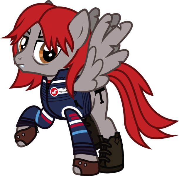 Size: 1220x1201 | Tagged: safe, artist:lightningbolt, derpibooru import, ponified, pegasus, pony, .svg available, bags under eyes, boots, clothes, danger days: the true lives of the fabulous killjoys, dyed mane, dyed tail, fangs, fingerless gloves, gerard way, gloves, jacket, male, my chemical romance, raised hoof, raised leg, shirt, shoes, simple background, solo, spread wings, stallion, svg, tattered, tattered wings, transparent background, undershirt, vector, wings, zipper