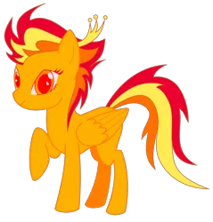 Size: 1974x2067 | Tagged: safe, artist:radioactive nero, derpibooru import, oc, oc:phoenix fire, pegasus, pony, phoenix pony, raised hoof, simple background, transparent background