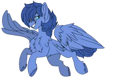 Size: 1920x1200 | Tagged: safe, artist:brainiac, derpibooru import, oc, oc:mecha-den, unofficial characters only, pegasus, pony, 2020 community collab, derpibooru community collaboration, chest fluff, male, simple background, solo, transparent background