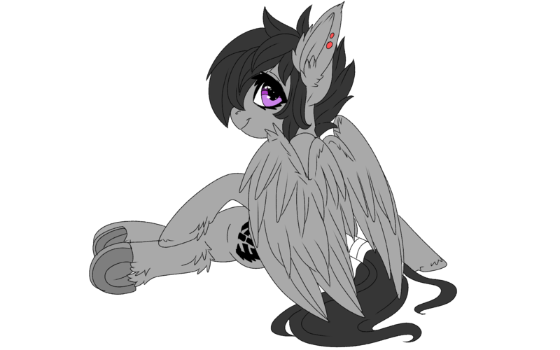 Size: 1920x1200 | Tagged: safe, artist:brainiac, derpibooru import, oc, oc:bluelight, unofficial characters only, pegasus, pony, 2020 community collab, derpibooru community collaboration, chest fluff, female, simple background, solo, transparent background