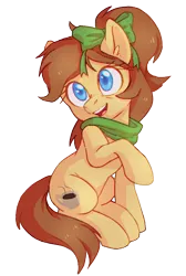 Size: 600x895 | Tagged: safe, artist:lightning-stars, derpibooru import, oc, oc:mocha latte, unofficial characters only, pony, clothes, image, png, scarf, simple background, solo, transparent background
