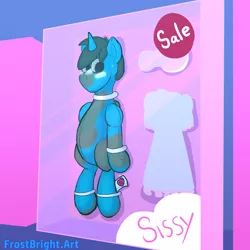 Size: 4000x4000 | Tagged: suggestive, artist:frostyb, derpibooru import, oc, ponified, unofficial characters only, object pony, original species, pony, beanie babies, inanimate tf, male, plushie, plushification, sissy, sissyfication, solo, solo male, toy, transformation