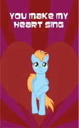Size: 427x694 | Tagged: safe, artist:glittering-pony, derpibooru import, oc, oc:harmony star, unofficial characters only, alicorn, pony, alicorn oc, heart, horn, male, raised hoof, solo, stallion, text, wings
