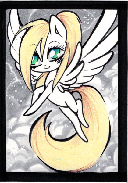 Size: 987x1410 | Tagged: safe, artist:divinekitten, derpibooru import, oc, oc:luftkrieg, pegasus, pony, aryan, aryan pony, blonde, female, mare, nazi, nazipone, solo