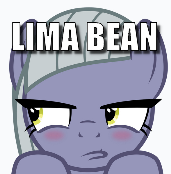 Size: 665x679 | Tagged: artist:cheezedoodle96, blushing, caption, derpibooru import, image macro, limestone pie, nickname, pouting, safe, solo, text