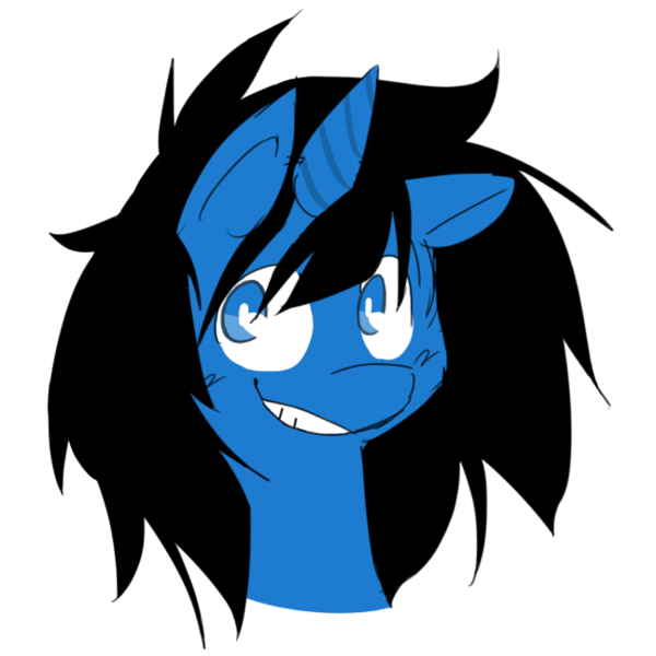 Size: 647x647 | Tagged: safe, artist:doodlegamertj, derpibooru import, oc, oc:faintshadow, unofficial characters only, pony, unicorn, simple background, smiling, smirk, solo, transparent background