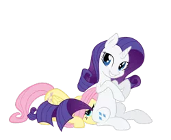 Size: 988x809 | Tagged: suggestive, artist:rozyfly10, derpibooru import, fluttershy, rarity, pegasus, unicorn, faceful of ass, facesitting, female, flarity, flutterseat, lesbian, lucky girl, lying down, mare, prize on the eyes, raridom, raritys personal seat fluttershy, shipping, simple background, sitting on, sitting on person, sitting on pony, smiling, these aren't my glasses, transparent background