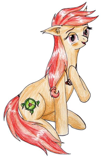 Size: 2000x3100 | Tagged: safe, artist:40kponyguy, derpibooru import, oc, oc:safe haven, earth pony, pony, 2020 community collab, derpibooru community collaboration, ear fluff, female, jewelry, looking at you, necklace, simple background, solo, traditional art, transparent background