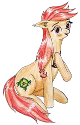 Size: 2000x3100 | Tagged: safe, artist:40kponyguy, derpibooru import, oc, oc:safe haven, earth pony, pony, 2020 community collab, derpibooru community collaboration, ear fluff, female, jewelry, looking at you, necklace, simple background, solo, traditional art, transparent background