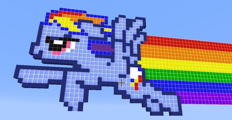 rainbow dash cutie mark minecraft