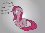 Size: 1024x768 | Tagged: artist:applejack-lover-fan, crying, derpibooru import, pinkamena diane pie, pinkie pie, sad, safe, solo