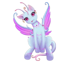 Size: 2420x2020 | Tagged: safe, artist:generalecchi, derpibooru import, oc, unofficial characters only, pegasus, pony, 2020 community collab, derpibooru community collaboration, :p, simple background, solo, tongue out, transparent background