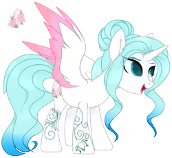 Size: 4120x3776 | Tagged: safe, artist:angelamusic13, derpibooru import, oc, oc:cristal, alicorn, pony, female, high res, mare, simple background, solo, transparent background, two toned wings, wings