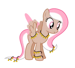 Size: 5000x4500 | Tagged: safe, artist:northernthestar, derpibooru import, oc, oc:shimmer bell, pegasus, pony, absurd resolution, female, mare, simple background, solo, transparent background