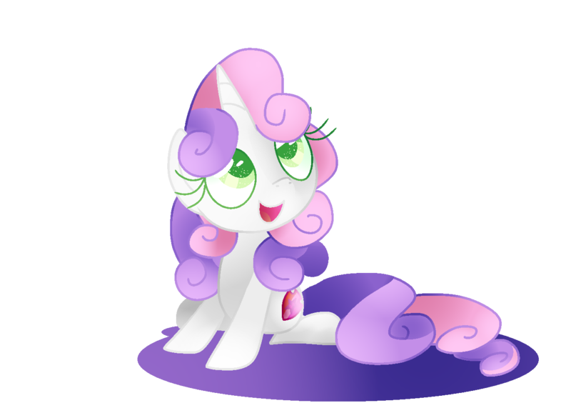 Size: 1400x1000 | Tagged: safe, artist:andromedasparkz, derpibooru import, sweetie belle, pony, unicorn, colored pupils, cute, diasweetes, female, filly, open mouth, simple background, sitting, solo, transparent background