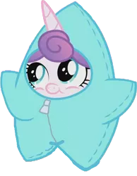 Size: 426x548 | Tagged: safe, derpibooru import, princess flurry heart, pony, best gift ever, baby, baby pony, clothes, cute, flurrybetes, star flurry heart, sweater, transparent