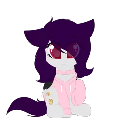 Size: 3000x3000 | Tagged: :3, artist:xcinnamon-twistx, cat, cat pony, chibi, clothes, collar, cute, derpibooru import, female, hoodie, looking at you, name tag, oc, oc:cinnamon twist, original species, pegasus, pegasus oc, safe, simple background, solo, transparent background, unofficial characters only, wide eyes, wings