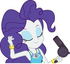 Size: 235x215 | Tagged: safe, derpibooru import, edit, edited screencap, screencap, rarity, do it for the ponygram!, equestria girls, equestria girls series, spoiler:eqg series (season 2), eyes closed, eyeshadow, makeup, photo, pinkie pie hair, solo