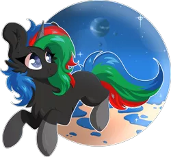 Size: 1024x936 | Tagged: safe, artist:woonborg, derpibooru import, oc, oc:thinkpony, unofficial characters only, pony, unicorn, electric light orchestra, elo, time album