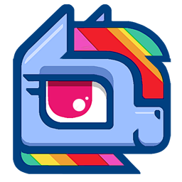 Size: 256x256 | Tagged: artist:darkdoomer, derpibooru import, design, icon, minimalist, modern art, rainbow dash, safe, simple background, solo, transparent background