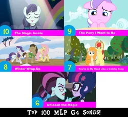 Size: 1704x1560 | Tagged: safe, artist:don2602, derpibooru import, edit, edited screencap, screencap, bright mac, coloratura, diamond tiara, doctor whooves, fluttershy, pear butter, principal abacus cinch, rarity, sci-twi, time turner, twilight sparkle, earth pony, pegasus, pony, unicorn, crusaders of the lost mark, equestria girls, friendship games, the mane attraction, the perfect pear, winter wrap up, apple, apple tree, clothes, eyes closed, food, glasses, looking at each other, looking down, multiple characters, musical instrument, pear tree, piano, school uniform, teary eyes, the magic inside, the pony i want to be, top 100 mlp g4 songs, tree, unleash the magic, winter, winter wrap up (event), winter wrap up song, winter wrap up vest, you're in my head like a catchy song