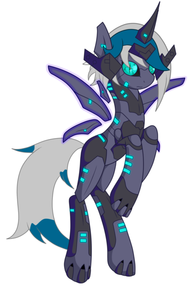 Size: 1170x1828 | Tagged: safe, artist:j053ph-d4n13l, derpibooru import, oc, oc:elizabat stormfeather, oc:elizabot, alicorn, bat pony, bat pony alicorn, pony, robot, robot pony, alicorn oc, alternate universe, bat pony oc, bat wings, female, flying, horn, mare, simple background, solo, transparent background, wings