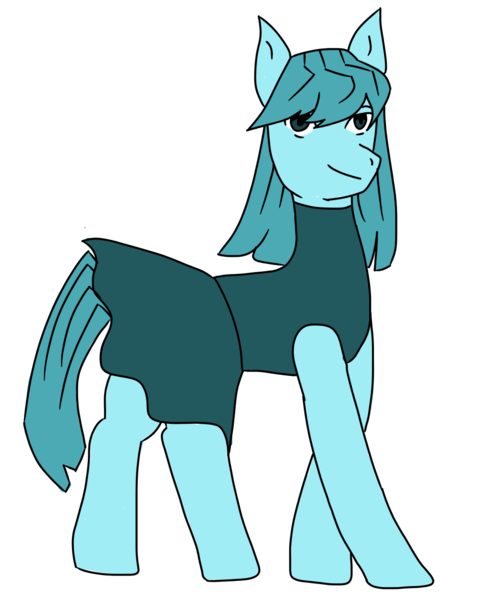 Size: 1000x1250 | Tagged: safe, artist:costello336, derpibooru import, oc, oc:aquamarine, earth pony, pony, blue, clothes, dress, simple background, solo, teal, transparent background