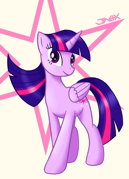 Size: 1748x2424 | Tagged: safe, artist:watchsuperx, derpibooru import, twilight sparkle, twilight sparkle (alicorn), alicorn, pony, cute, cutie mark background, female, mare, pixiv, solo, twiabetes