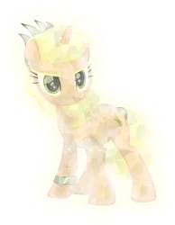 Size: 4550x5858 | Tagged: safe, artist:lincolnbrewsterfan, banned from derpibooru, deleted from derpibooru, derpibooru import, oc, oc:incentive iridescence, ponified, unofficial characters only, crystal pony, pony, unicorn, bracelet, crown, crystal pony oc, crystal unicorn, epic face, i belong to the greatest (braclet), image, jewelry, laura brewster, png, ponified music artist, pose, regalia, serious, serious face, simple background, solo, transparent background, vector