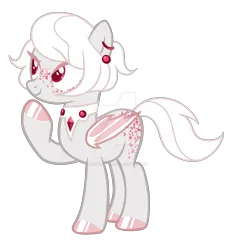 Size: 1600x1729 | Tagged: safe, artist:magicdarkart, derpibooru import, oc, bat pony, pony, base used, deviantart watermark, female, mare, obtrusive watermark, simple background, solo, transparent background, watermark