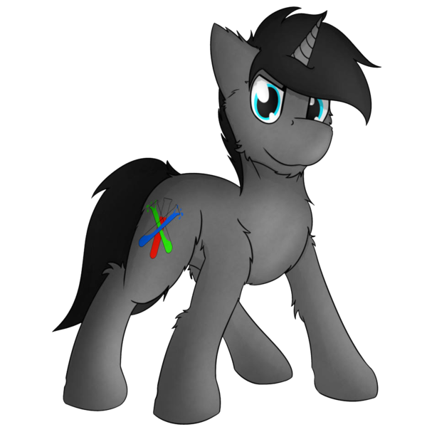 Size: 3200x3200 | Tagged: safe, artist:kamithepony, derpibooru import, edit, editor:ciaran, oc, oc:wilson, pony, unicorn, 2020 community collab, derpibooru community collaboration, commission, male, simple background, solo, standing, transparent background