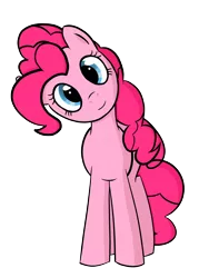 Size: 1920x2560 | Tagged: safe, artist:replaymasteroftime, derpibooru import, pinkie pie, earth pony, pony, cute, diapinkes, female, head tilt, looking at you, mare, simple background, solo, transparent background