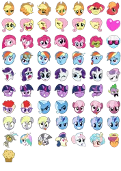 Size: 1000x1414 | Tagged: safe, artist:sollace, derpibooru import, apple bloom, applejack, big macintosh, bon bon, cheerilee, cozy glow, derpy hooves, discord, fluttershy, minuette, nurse redheart, photo finish, pinkie pie, princess celestia, rainbow dash, rarity, scootaloo, spike, sweetie drops, trixie, twilight sparkle, twist, zecora, dragon, earth pony, pegasus, pony, unicorn, zebra, a bird in the hoof, applebuck season, boast busters, bridle gossip, call of the cutie, feeling pinkie keen, friendship is magic, green isn't your color, hearts and hooves day (episode), hurricane fluttershy, lesson zero, marks for effort, may the best pet win, one bad apple, over a barrel, party of one, party pooped, season 1, secret of my excess, sonic rainboom (episode), stare master, suited for success, swarm of the century, sweet and elite, the best night ever, the cutie pox, the return of harmony, .svg available, applejack's hat, bedroom eyes, cleanest teeth in equestria, cowboy hat, crying, derp, despair, eeyup, emotions, emotipony, facehoof, facial hair, female, filly, foal, food, gasp, goggles, grin, halo, hat, heart, heart eyes, iwtcird, looking at you, meme, messy mane, moustache, muffin, open mouth, pinkamena diane pie, rage face, raised eyebrow, sad, sick, simple background, smiling, ticket master, tongue out, transparent background, trollestia, vector, want it need it, wavy mouth, wingding eyes, yay
