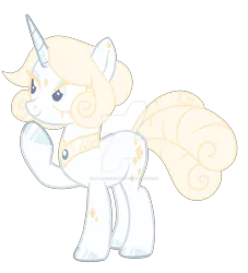 Size: 1600x1763 | Tagged: safe, artist:magicdarkart, derpibooru import, oc, unofficial characters only, pony, unicorn, deviantart watermark, female, mare, obtrusive watermark, simple background, solo, transparent background, watermark