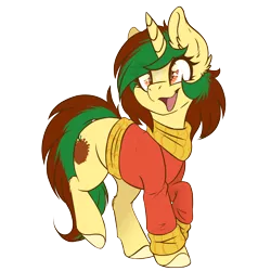 Size: 2000x2000 | Tagged: safe, artist:red_moonwolf, derpibooru import, oc, oc:anastasia pines, unofficial characters only, pony, unicorn, 2020 community collab, derpibooru community collaboration, clothes, eye clipping through hair, female, mare, simple background, solo, transparent background