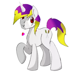 Size: 3200x3240 | Tagged: safe, artist:exodanexus, derpibooru import, edit, editor:ciaran, oc, oc:exo, unofficial characters only, cat, pony, unicorn, vampire, vampony, 2020 community collab, derpibooru community collaboration, male, raised hoof, simple background, solo, stallion, transparent background