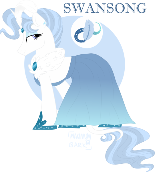 Size: 2265x2509 | Tagged: safe, artist:maximumbark, derpibooru import, oc, oc:swansong, pony, unicorn, clothes, dress, female, mare, simple background, solo, transparent background