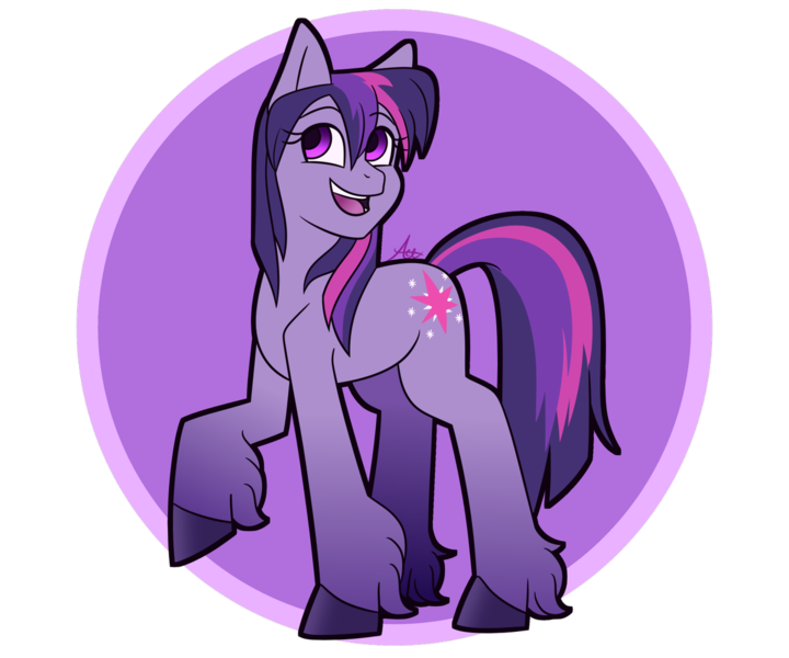Size: 1200x1000 | Tagged: safe, artist:spaded aces, derpibooru import, twilight sparkle, earth pony, pony, leak, spoiler:g5, earth pony twilight, g5, redesign, simple background, solo, twilight sparkle (g5)
