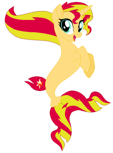 Size: 468x637 | Tagged: safe, artist:selenaede, artist:user15432, derpibooru import, sunset shimmer, sea pony, seapony (g4), unicorn, my little pony: the movie, spoiler:my little pony the movie, base used, cute, fins, not fiery shimmer, seaponified, seapony sunset, shimmerbetes, simple background, solo, species swap, transparent background