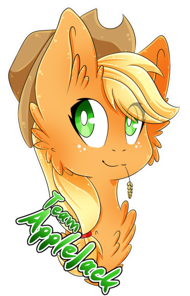 Size: 1024x1591 | Tagged: safe, artist:silveer-moon, derpibooru import, applejack, earth pony, pony, applejack's hat, bust, cheek fluff, chest fluff, cowboy hat, cute, ear fluff, food, freckles, hat, jackabetes, simple background, solo, transparent background, wheat