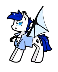 Size: 652x810 | Tagged: safe, artist:bbluna, derpibooru import, oc, oc:flash on, bat pony, 2020 community collab, derpibooru community collaboration, bat pony oc, bat wings, simple background, solo, transparent background, wings