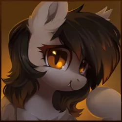 Size: 3000x3000 | Tagged: safe, artist:share dast, derpibooru import, oc, oc:crossfire, unofficial characters only, bat pony, pony, bat pony oc, bat wings, bust, chest fluff, cute, ear fluff, fangs, high res, looking at you, ocbetes, portrait, solo, wings