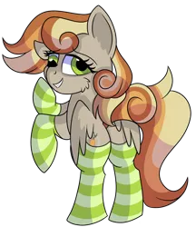 Size: 1280x1483 | Tagged: safe, artist:rainbowtashie, author:bigonionbean, derpibooru import, oc, oc:clumsy carrot, earth pony, pegasus, pony, 2020 community collab, derpibooru community collaboration, adorable face, butt, clothes, commissioner:bigonionbean, cute, cutie mark, dat butt, embarrassed, fusion, fusion:clumsy carrot, meme, plot, seductive pose, sidemouth, simple background, socks, solo, striped socks, sultry pose, transparent background, wall eyed