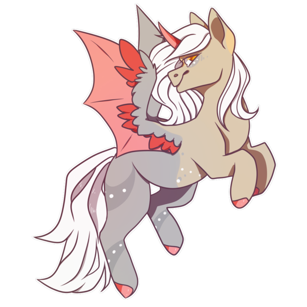 Size: 1024x1024 | Tagged: safe, artist:eggymy, deleted from derpibooru, derpibooru import, oc, alicorn, bat pony, bat pony alicorn, pony, bat wings, female, horn, mare, simple background, solo, transparent background, wings