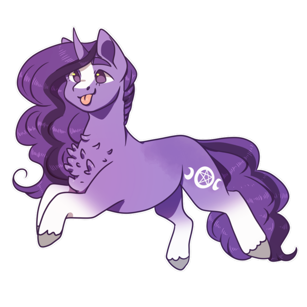 Size: 1024x1024 | Tagged: safe, artist:eggymy, deleted from derpibooru, derpibooru import, oc, pony, unicorn, female, mare, simple background, solo, tongue out, transparent background